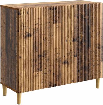 vidaXL Aparador Madera Envejecida 89 X 34,5 X 80 Cm Vidaxl