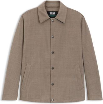 BOSS x ASTON MARTIN wool-blend jacket