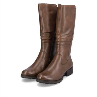 Rieker Womens Faith 63 Boot In Chestnut