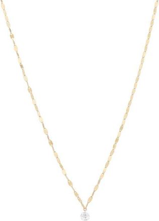 Lana Jewelry 14K Gold Quarter Carat Floating Diamond Pendant Necklace in 14K Yellow Gold at Nordstrom, Size 16