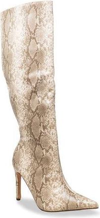 Chase + Chloe by Intouch Footwear Knee High Boot in Tan Snake at Nordstrom Rack, Size 6.5