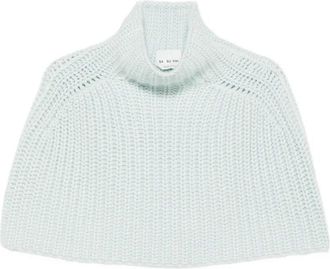 SA SU PHI Superpiuma Cashmere Mini Cape
