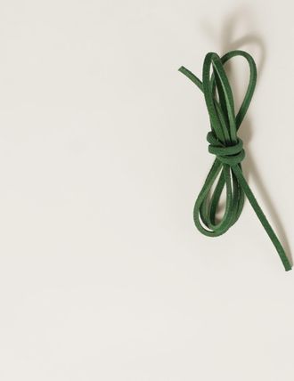 Miu Miu Colored leather laces