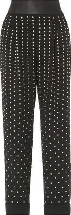 Temperley London Pantaloni Alexandrea con decorazione - Nero