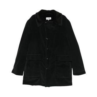 Maison Margiela Abrigo Kaban - Coats - Hombre - Negro - M