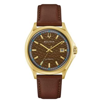 Bulova NYC Tony Bennett Automatic Brown Dial Watch 97B244