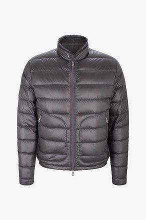 Moncler Kurze leichte Daunenjacke mit Stehkragen Acorus