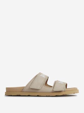 Palm Angels Logo Nubuck Sandals