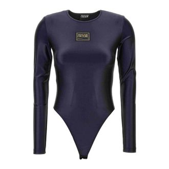 Versace Jeans Couture Dames, Tops, Zwart, Maat: 2XS