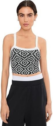 Free People Movement All Clear Cami Jacquard Womens Clothing Black Geo Combo : XS (Womens 0-2), Elastane/Polyamide