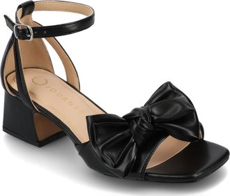 Journee Collection Women & apos;s Zevi Medium and Wide Width Dress Sandals