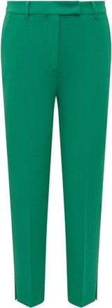 Incotex Lange Broeken - Dames - Slim Fit Broeken - Groen - XS - Broeken