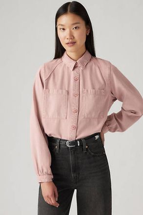 Levi's Camisa Tyla - Mujer - L - Rosa / Dusty Pale Mauve Gd Top