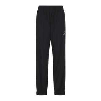 Balenciaga Sweatpants, female, Black, Size: S Loop Sports Icon Tracksuit Pants