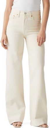 Levi's Ribcage High Waist Wide Leg Jeans in Barely Freezing at Nordstrom, Size 24 X 30