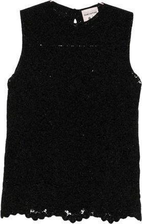 Semicouture Mujer, Camisetas, Negro, Talla: XS