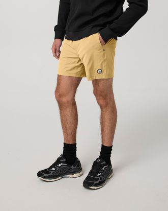 Vuori Clothing Kore Shorts Lined 5 | Brass Solid | XS, Size Extra Small