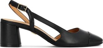 Kazar Gaura Pumps - Dames - Pumps - Zwart - 41 EU - Leer - Schoenen