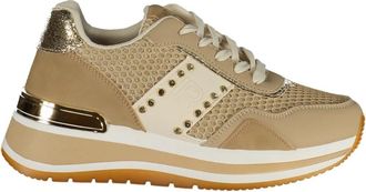 Laura Biagiotti Sportschoen - Dames - Sneakers - Beige - 40 EU - Polyester - Schoenen