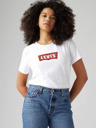 Levi's Graphic Iconic Tee - Womens - XS - White
