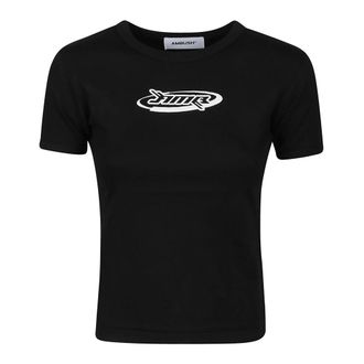AMBUSH Ambush, Tops, Dames, Zwart, M, T-Shirts