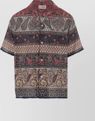 Valentino Garavani imaginary journey bowling shirt