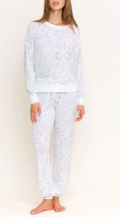 Honeydew Intimates Star Seeker Brushed Jersey Pajamas in Ivory Western Paisley at Nordstrom, Size X-Small