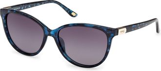 Skechers SE00173 Polarized 92D Womens Sunglasses Tortoiseshell Size 56