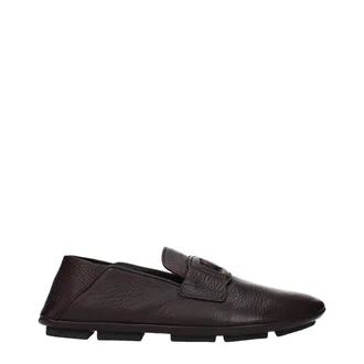 Dolce & Gabbana Leather Loafer - Brown