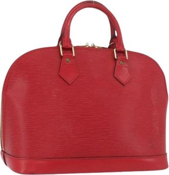 Louis Vuitton Pre-owned Handbags, female, Red, Size: ONE SIZE Pre-owned Alma Handbag