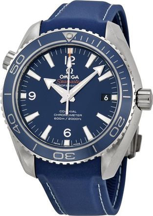 Omega Pre-owned Omega Seamaster Planet Ocean Blue Dial Mens Watch 232.92.42.21.03.001