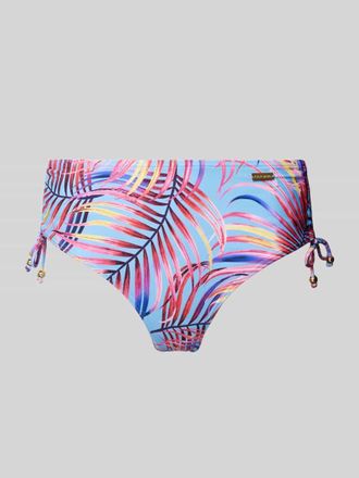 Lascana Bikinihose mit floralem Muster Modell Breese in Blau Melange, Gr&ouml;&szlig;e 36