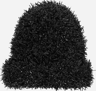 Undercover Film Fringe Knit Cap Black