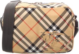 Burberry Check Canvas Crossbody