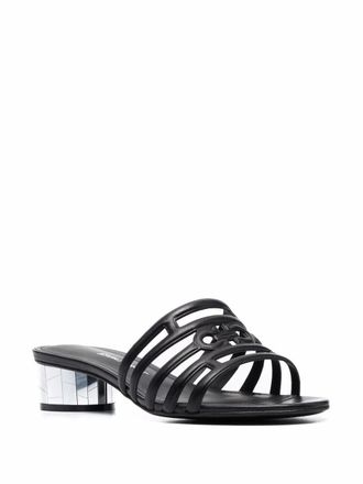 Ferragamo Finn Sandals - Black