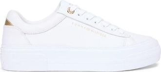 Tommy Hilfiger Leren platformsneakers TUMBLED
