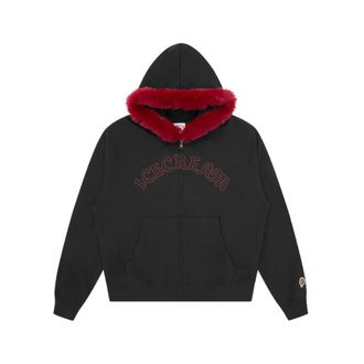 Icecream Gothic Zip Through Hood - Sweatshirts & Hoodies - Hombre - Negro - XS
