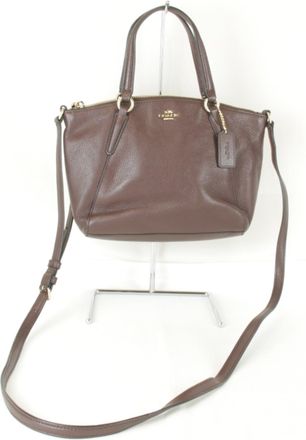 Coach Leather Shoulder Bag (Pre-Owned)