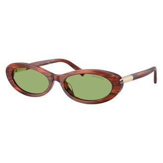 Tiffany & Co. Zonnebrillen - unisex - Zonnebrillen - Bruin - 56 MM - Accessoires