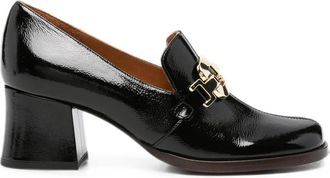 Chie Mihara Teil Buckle-detail Patent Loafers
