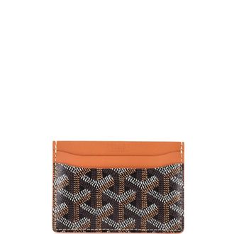 Goyard Saint Sulpice Card Holder Coated Canvas