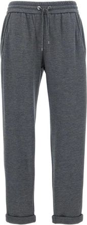 Brunello Cucinelli Mujer, Pantalones, Gris, Talla: S