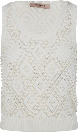 Twin-Set Round Neck Tank Top