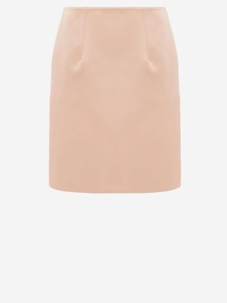 Chlo&eacute; Rose Dust Pencil Skirt