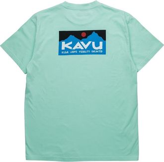 Kavu Klear Above Etch Art T-Shirt - Mens in Jelly Mint at Nordstrom, Size Xx-Large