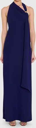 Amanda Uprichard Sonya Maxi Dress In Navy