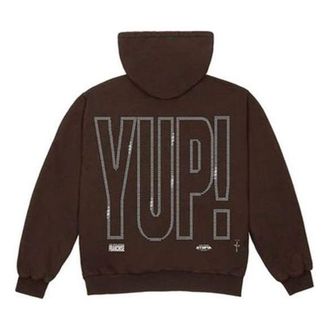 Travis Scott YUP! Hoodie Brown TC-357