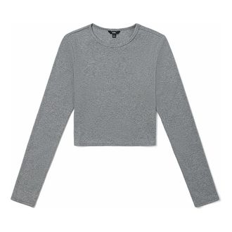 Vans (WMNS) Vans Armanto Long Sleeve Knit Shirt Grey VN0A7YQQGRH
