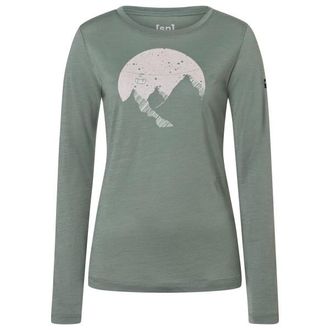 super.natural Gondola L/S Longsleeve f&uuml;r Damen | grau
