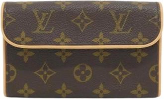 Louis Vuitton Pre-owned Pochette Florentine Monogram Heuptas - Dames - Vintage Heuptassen - Bruin - ONE Size - Vintage